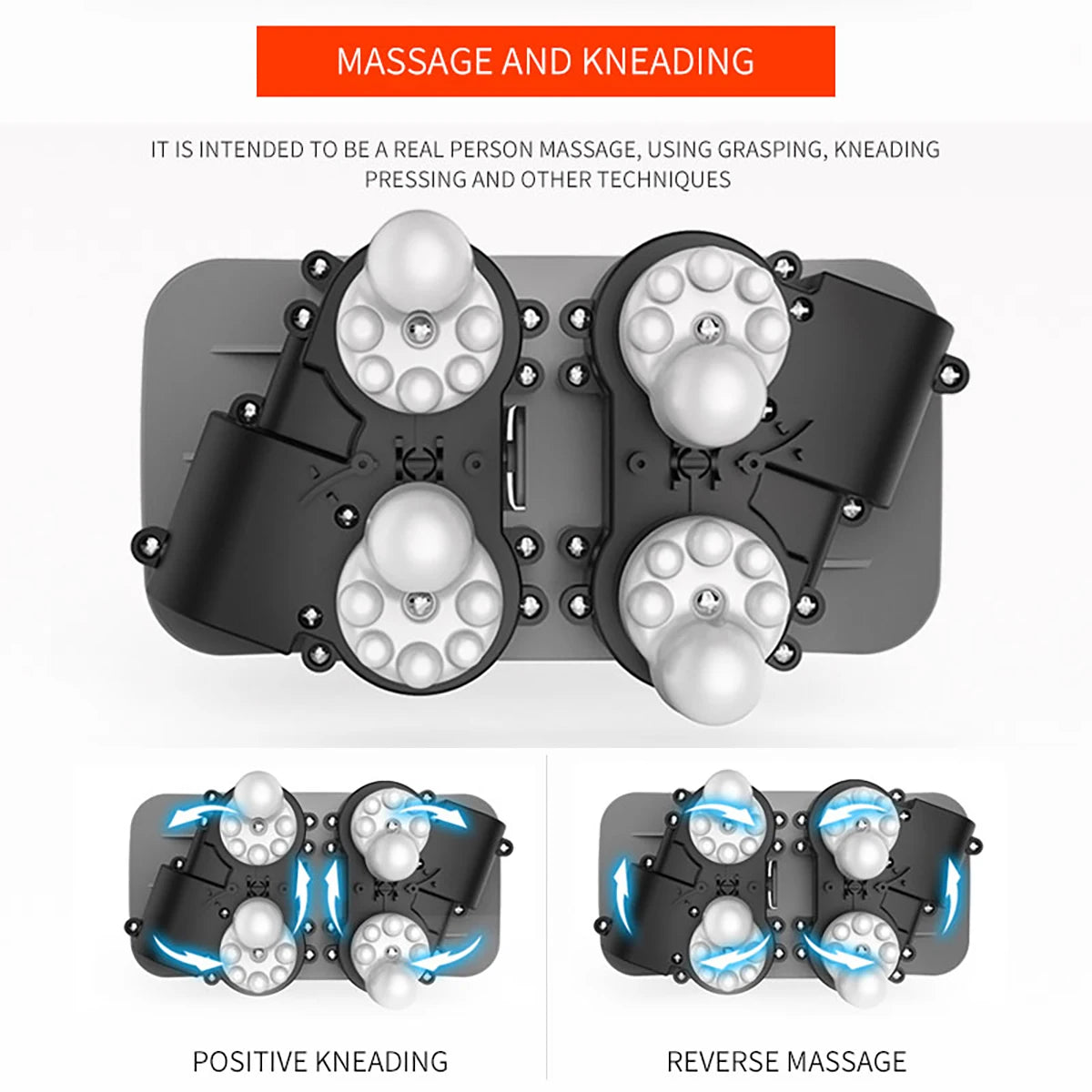 U-Shape Heated Neck Massager (USB Rechargeable)
