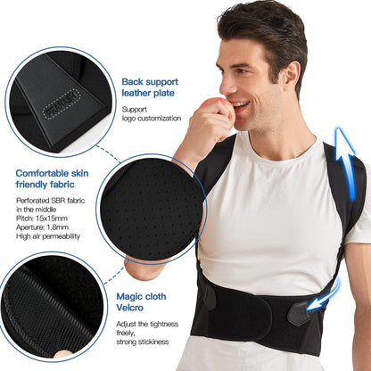 Posture Corrector for Women and Men -Back Support Brace