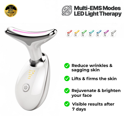 Facial & Neck Beauty Massager  - Skin Lifting & Tightening Tool