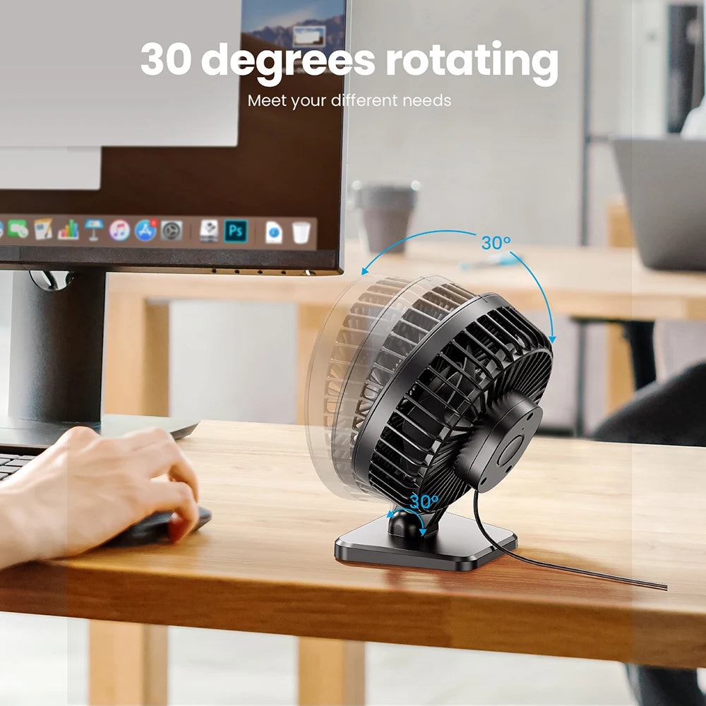 Mini USB Desktop Fan for Home & Office