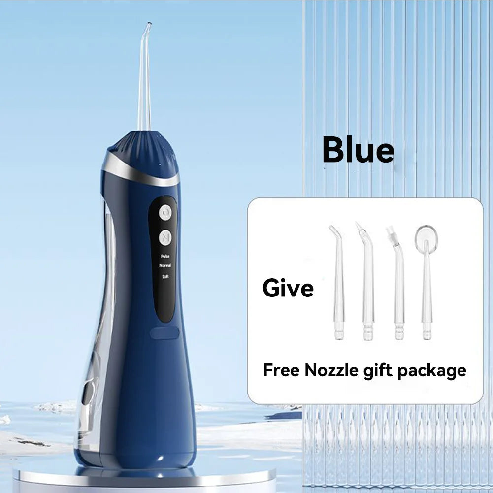 Rechargeable Oral Irrigator (200ml, 3 Modes, IP65)