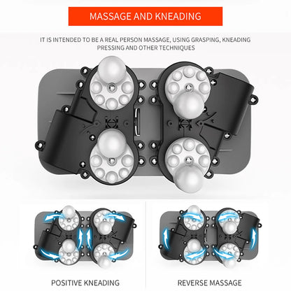 U-Shape Heated Neck Massager (USB Rechargeable)