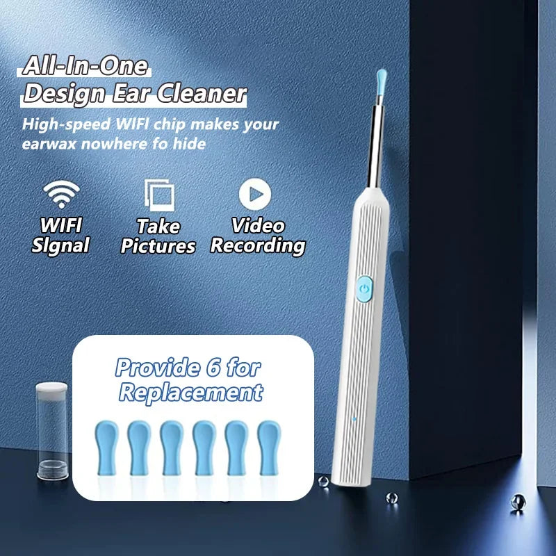 Visual Ear Cleaner with Camera (Otoscope Endoscope)
