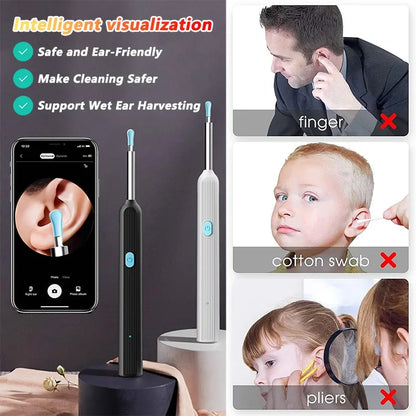 Visual Ear Cleaner with Camera (Otoscope Endoscope)