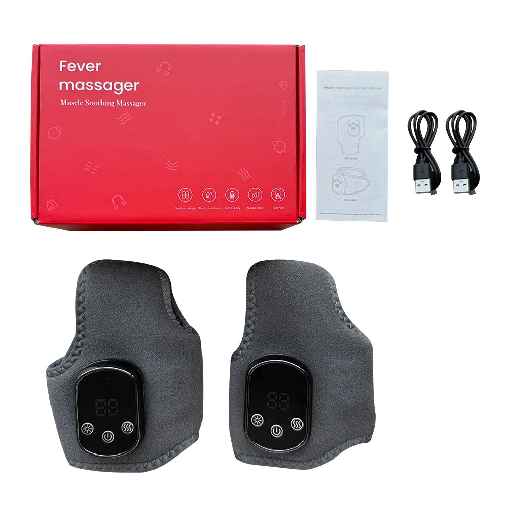 Heated Vibration Ankle Massager Wrap