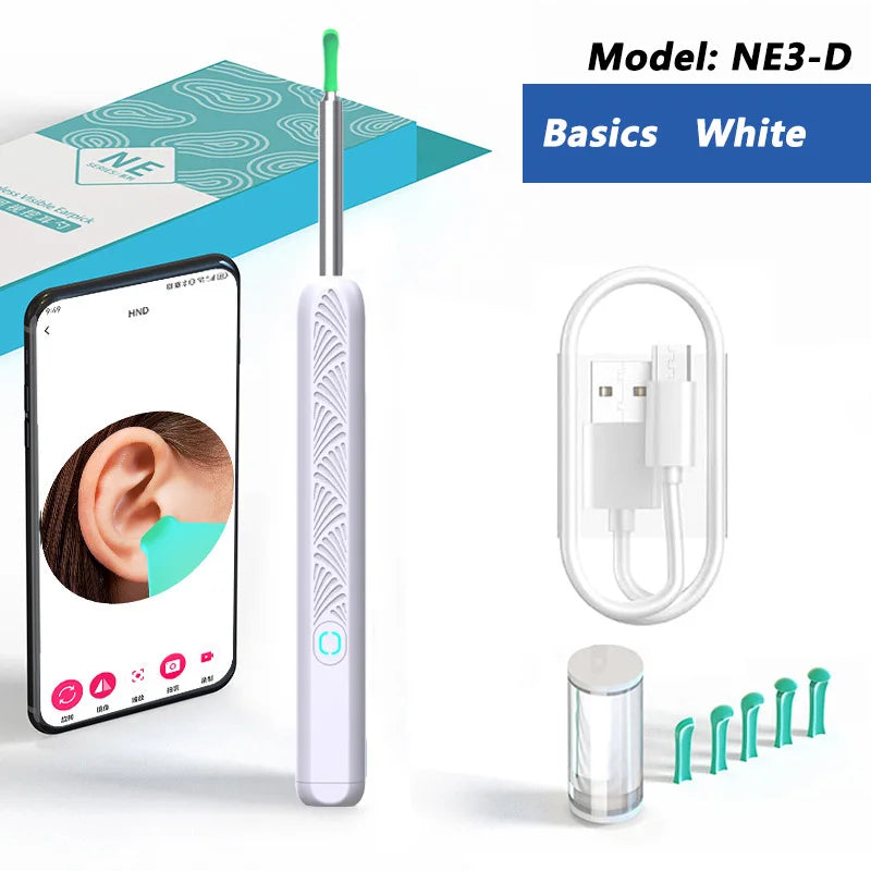 Visual Ear Cleaner with Camera (Otoscope Endoscope)