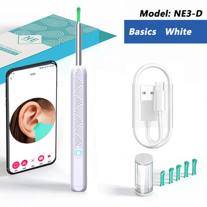 Visual Ear Cleaner with Camera (Otoscope Endoscope)