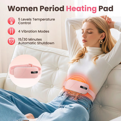 Period Relief Heating Belt (4 Modes) with Vibration