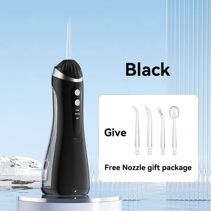 Rechargeable Oral Irrigator (200ml, 3 Modes, IP65)