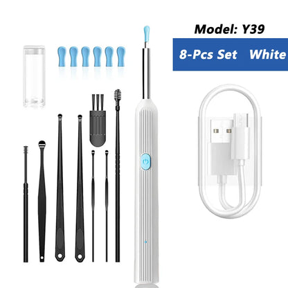 Visual Ear Cleaner with Camera (Otoscope Endoscope)