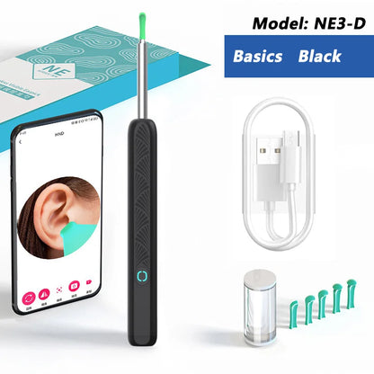 Visual Ear Cleaner with Camera (Otoscope Endoscope)