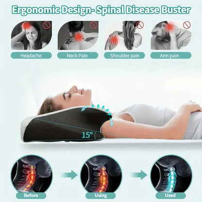 Butterfly Memory Foam Cervical Pillow – Slow Rebound