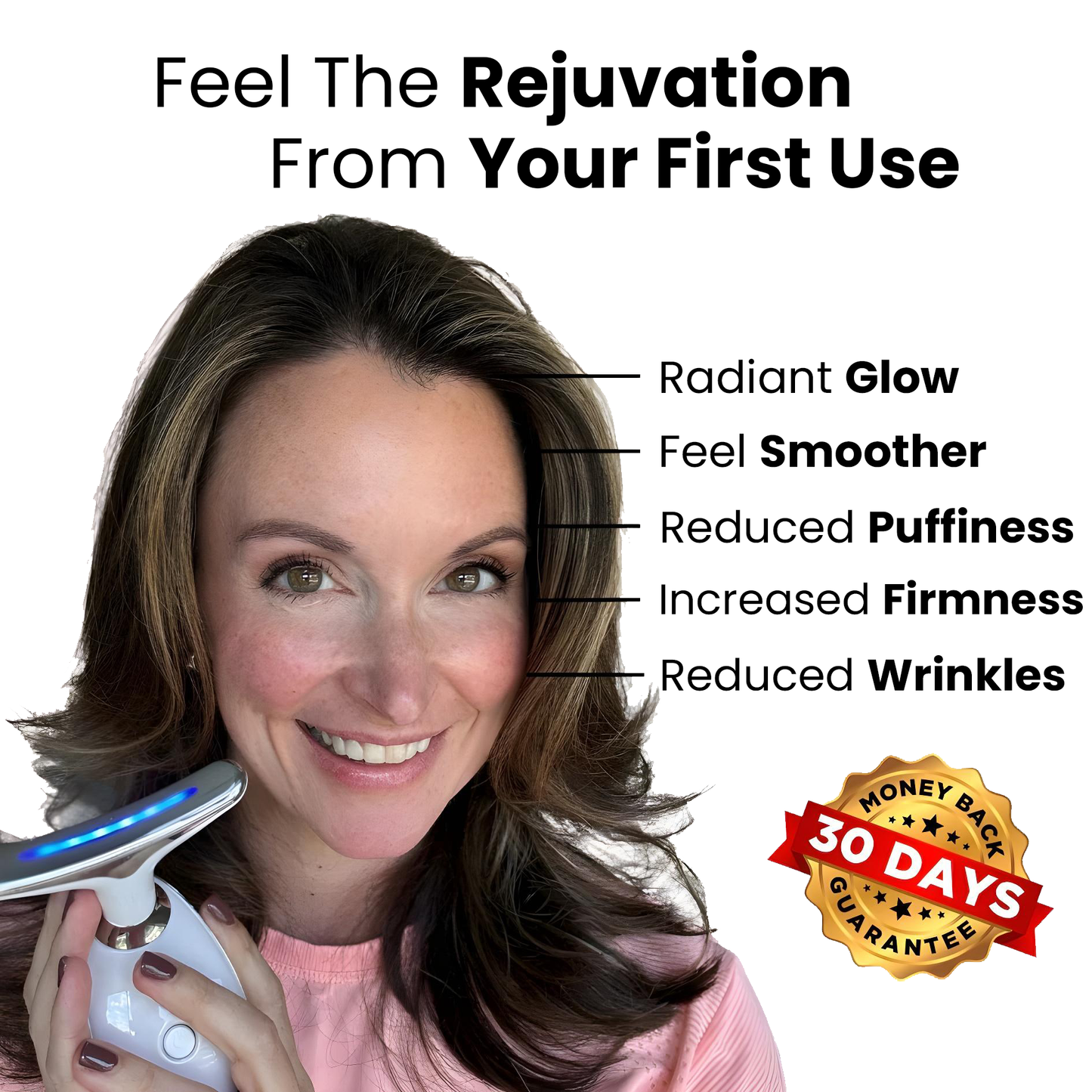 Facial & Neck Beauty Massager  - Skin Lifting & Tightening Tool